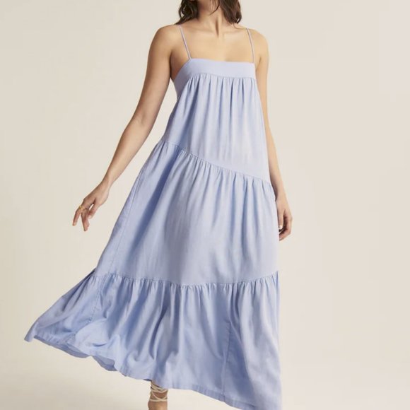 Abercrombie & Fitch Dresses & Skirts - NWT Abercrombie & Fitch Asymmetrical Tiered Maxi Dress